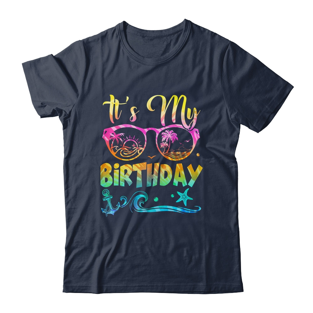 It's My Birthday Cruise Squad Birthday Girls Party Groovy Shirt & Tank Top | teecentury