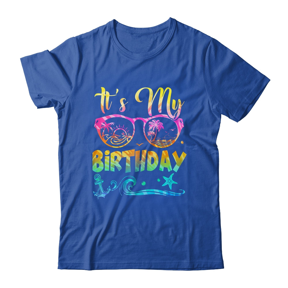 It's My Birthday Cruise Squad Birthday Girls Party Groovy Shirt & Tank Top | teecentury
