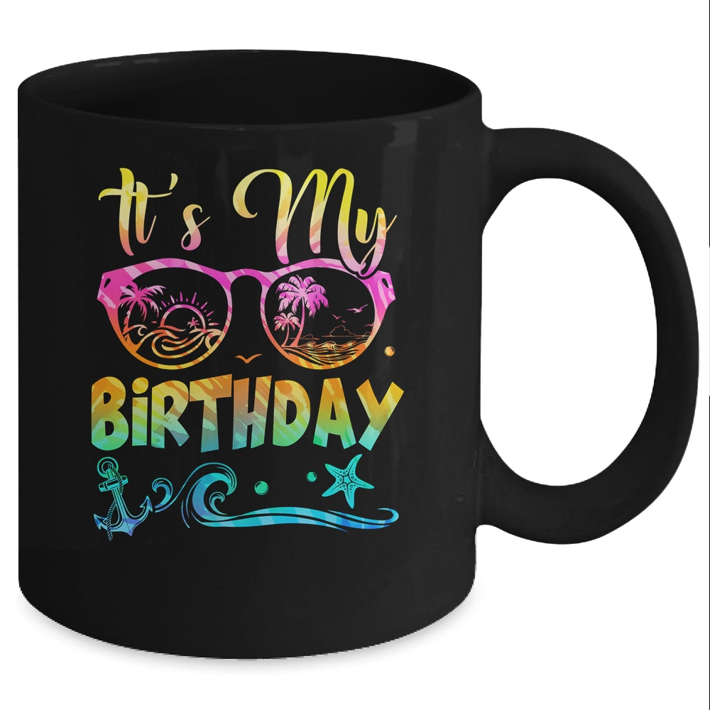 It's My Birthday Cruise Squad Birthday Girls Party Groovy Mug | teecentury