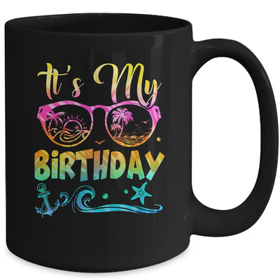 It's My Birthday Cruise Squad Birthday Girls Party Groovy Mug | teecentury