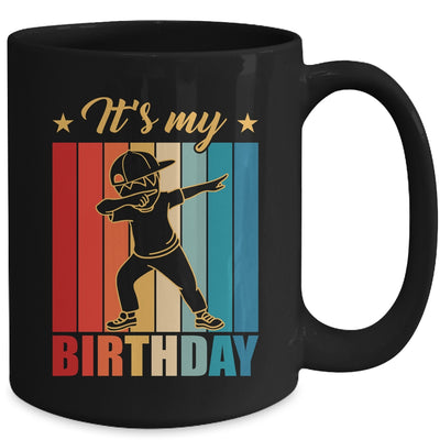 It's My Birthday For Boys Girls Birthday Dabbing Mug | teecentury