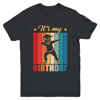 It's My Birthday For Boys Girls Birthday Dabbing Youth Shirt | teecentury