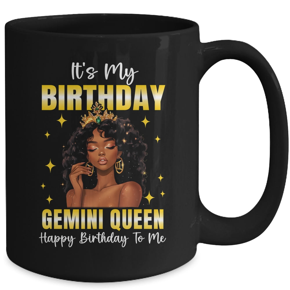 It's My Birthday Gemini Queen Women Girl Zodiac Sign Mug | teecentury