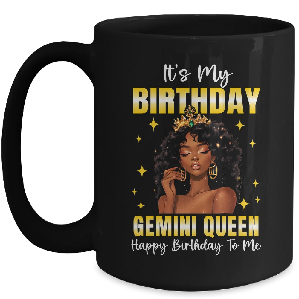 It's My Birthday Gemini Queen Women Girl Zodiac Sign Mug | teecentury