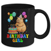 It's My Birthday Girl Capybara Lovers Capy Birthday Party Mug | teecentury
