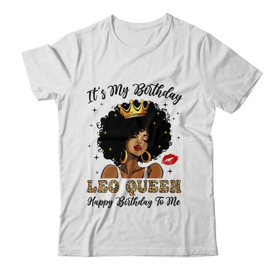 It's My Birthday Leo Queen African American Women Shirt & Tank Top | teecentury