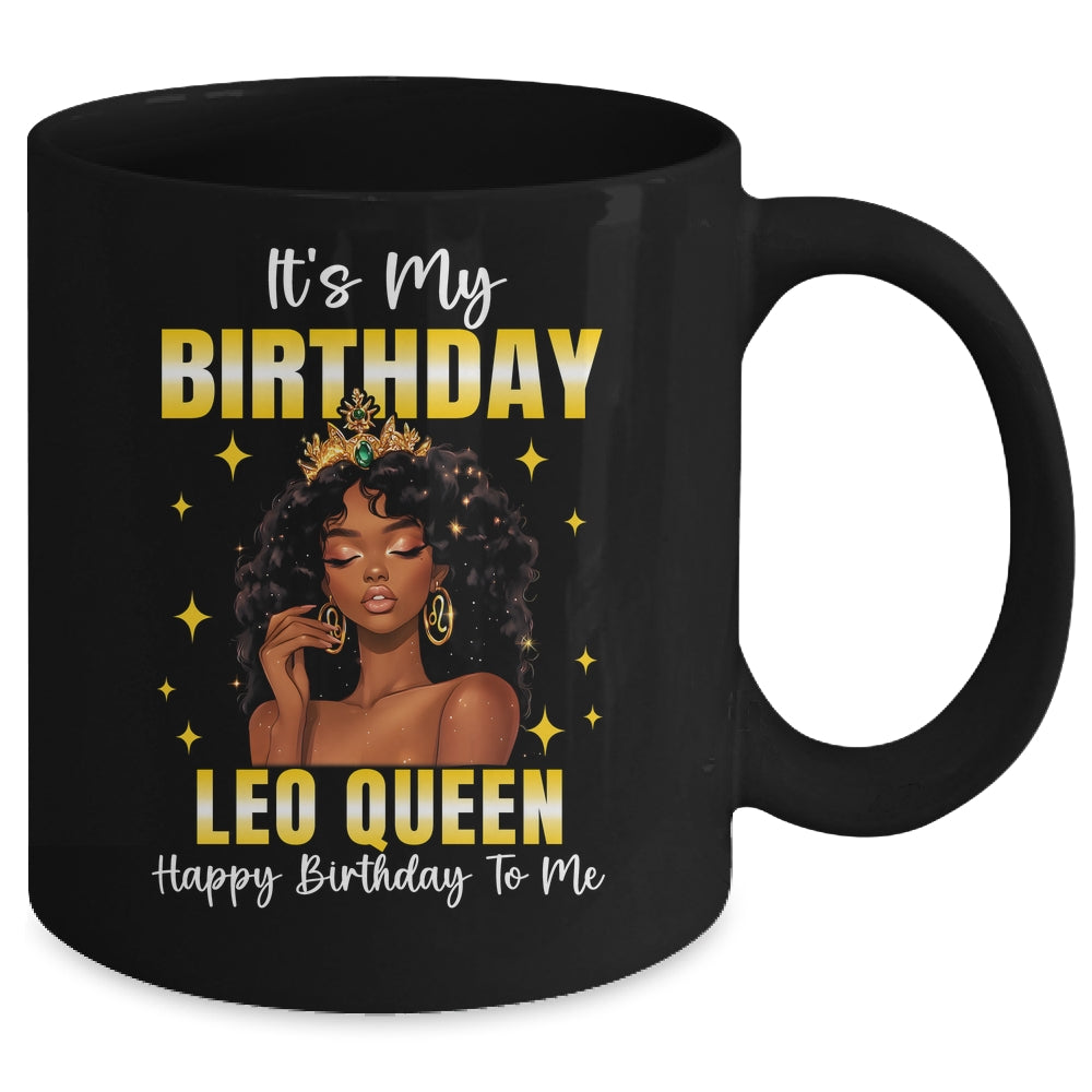 It's My Birthday Leo Queen Women Girl Zodiac Sign Mug | teecentury