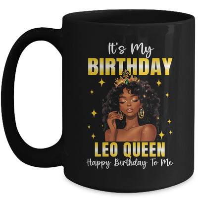 It's My Birthday Leo Queen Women Girl Zodiac Sign Mug | teecentury