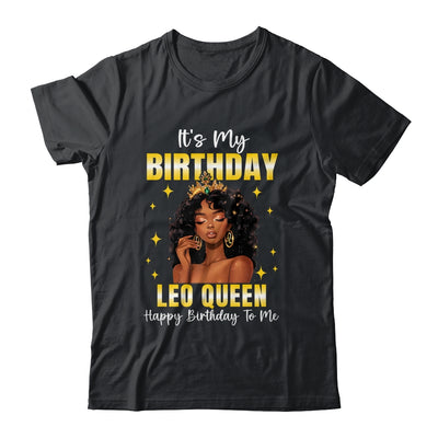 It's My Birthday Leo Queen Women Girl Zodiac Sign Shirt & Tank Top | teecentury
