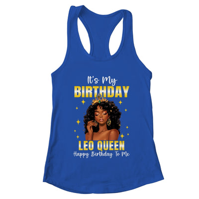 It's My Birthday Leo Queen Women Girl Zodiac Sign Shirt & Tank Top | teecentury