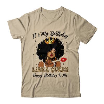 It's My Birthday Libra Queen African American Women Shirt & Tank Top | teecentury