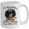 It's My Birthday Libra Queen African American Women Mug | teecentury