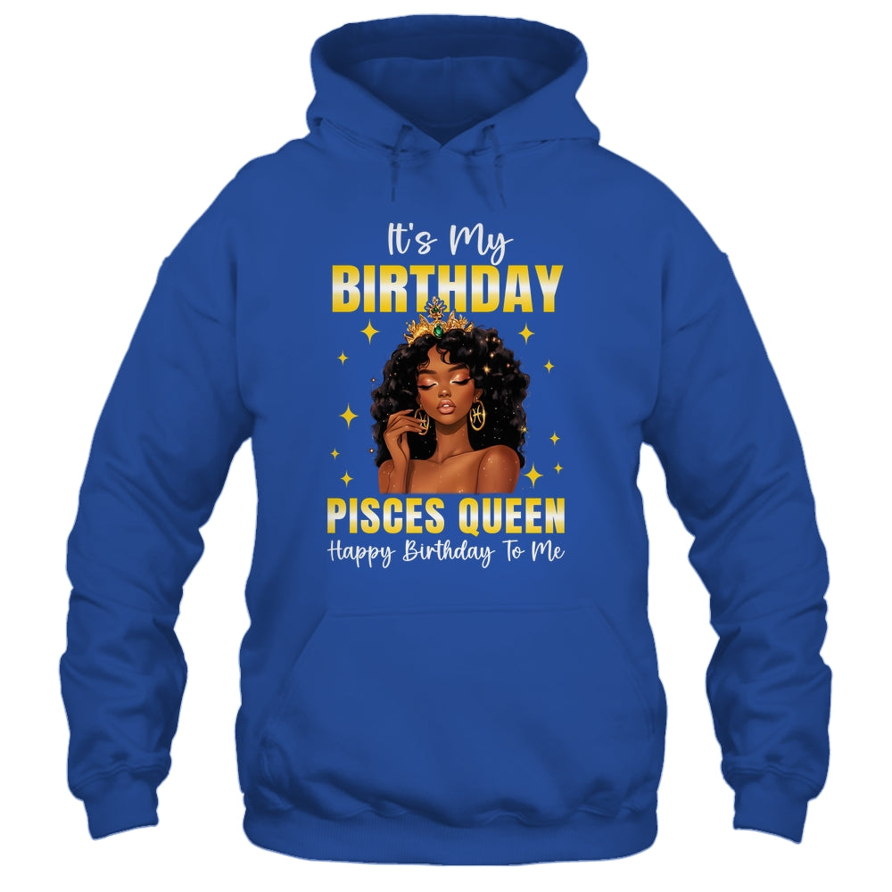 It's My Birthday Pisces Queen Women Girl Zodiac Sign Shirt & Tank Top | teecentury