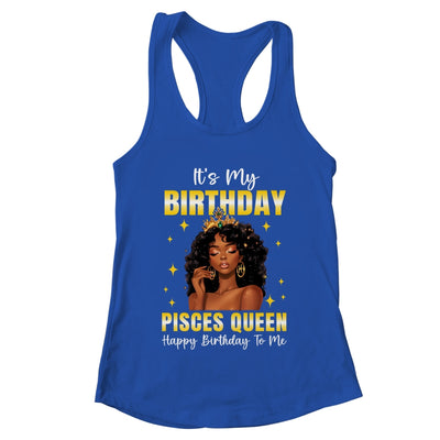 It's My Birthday Pisces Queen Women Girl Zodiac Sign Shirt & Tank Top | teecentury