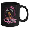 It's My Birthday Queen Afro Natural Hair Black Women Mug | teecentury