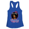 It's My Birthday Queen Afro Natural Hair Black Women Shirt & Tank Top | teecentury