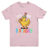 It's My Birthday Rubber Duck Lover Kids Girls Boys Bday Youth Shirt | teecentury