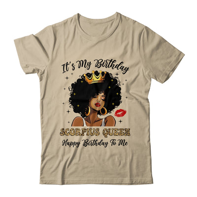 It's My Birthday Scorpio Queen African American Women Shirt & Tank Top | teecentury