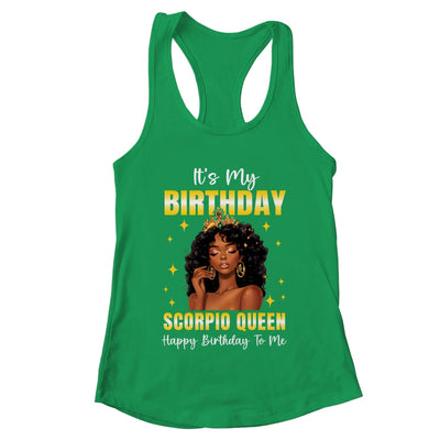 It's My Birthday Scorpio Queen Women Girl Zodiac Sign Shirt & Tank Top | teecentury