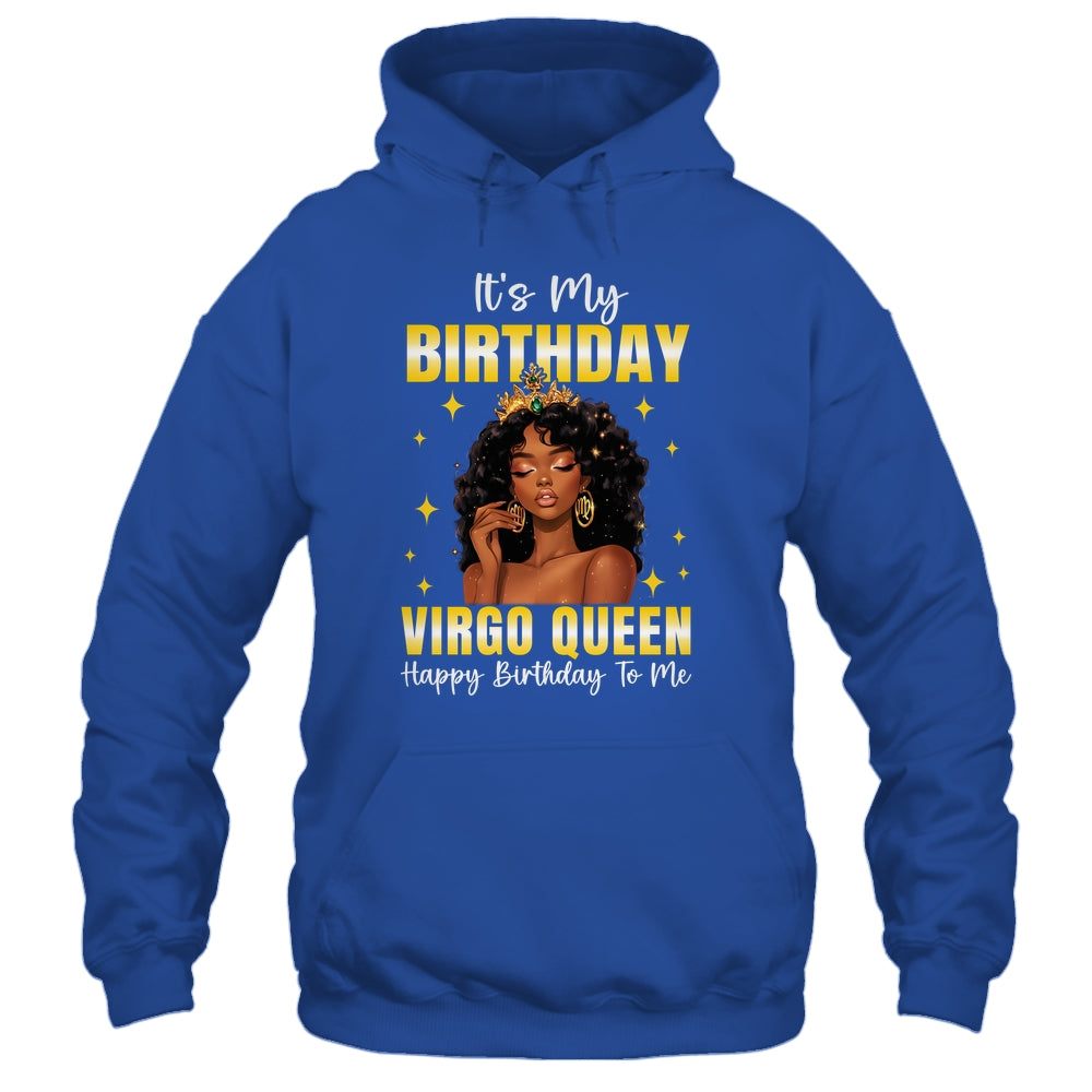 It's My Birthday Virgo Queen Women Girl Zodiac Sign Shirt & Tank Top | teecentury