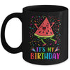 It's My Birthday Watermelon Design Birthday Boy Girl Mug | teecentury