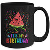 It's My Birthday Watermelon Design Birthday Boy Girl Mug | teecentury