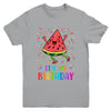 It's My Birthday Watermelon Design Birthday Boy Girl Youth Shirt | teecentury