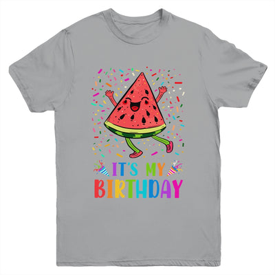 It's My Birthday Watermelon Design Birthday Boy Girl Youth Shirt | teecentury