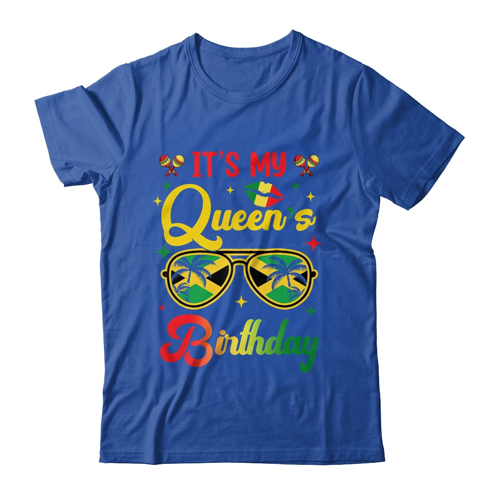 It's My Queen's Birthday Jamaica Birthday Girl Party Shirt & Tank Top | teecentury