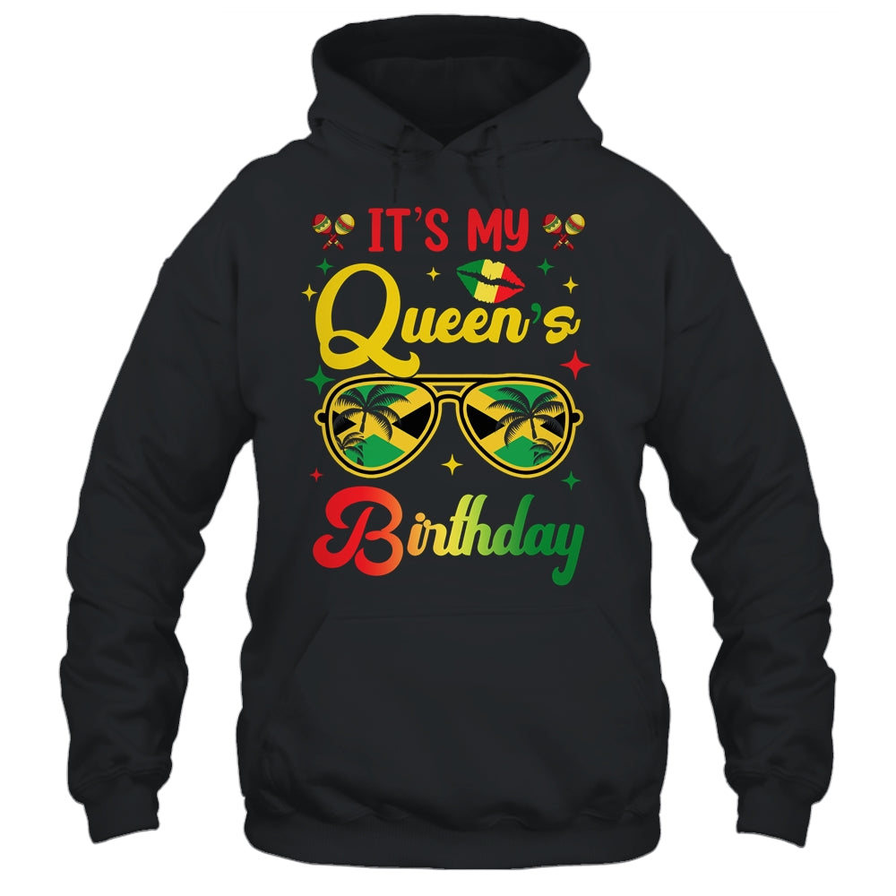 It's My Queen's Birthday Jamaica Birthday Girl Party Shirt & Tank Top | teecentury