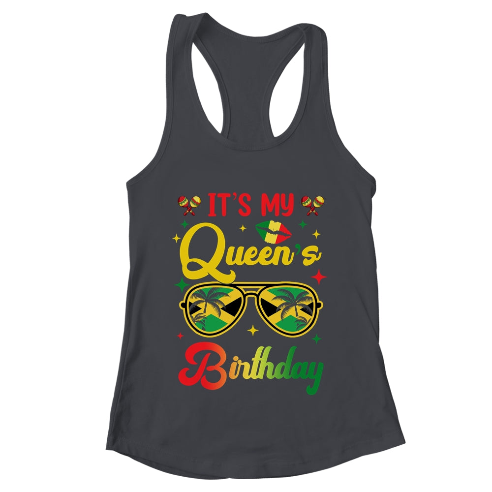 It's My Queen's Birthday Jamaica Birthday Girl Party Shirt & Tank Top | teecentury
