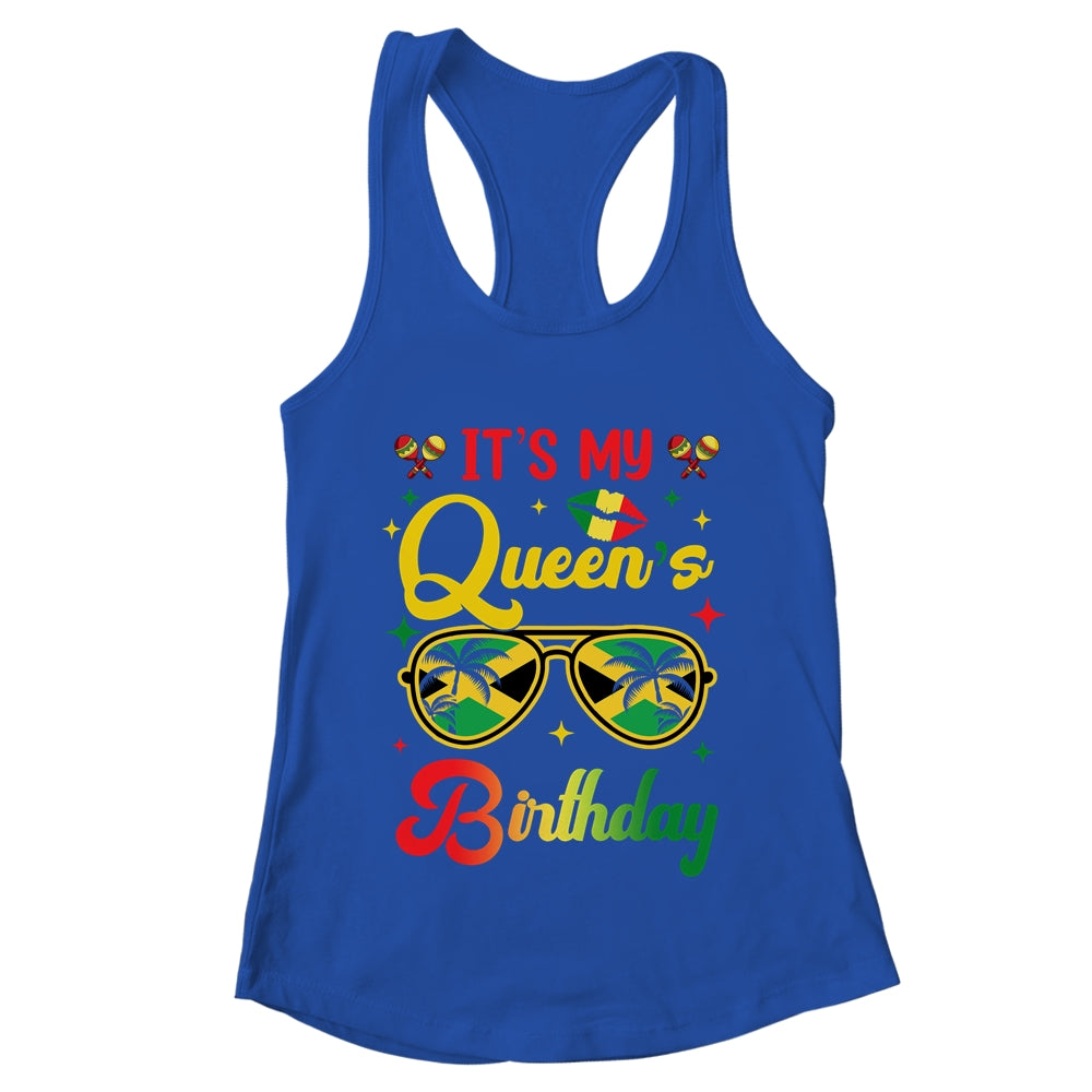 It's My Queen's Birthday Jamaica Birthday Girl Party Shirt & Tank Top | teecentury