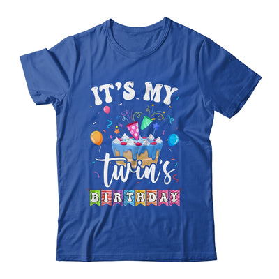 It's My Twin's Birthday Twins Birthday Cute Matching Shirt & Tank Top | teecentury