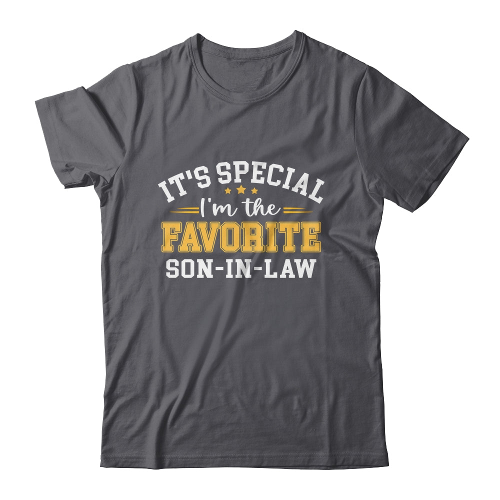 It's Official I'm The Favorite Son In From Law Mother-In-Law Shirt & Hoodie | teecentury