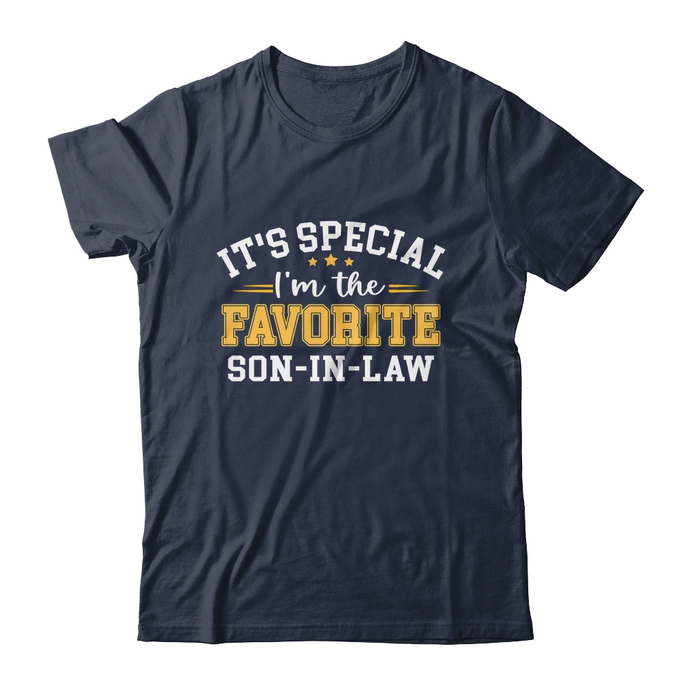 It's Official I'm The Favorite Son In From Law Mother-In-Law Shirt & Hoodie | teecentury
