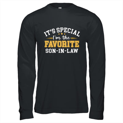 It's Official I'm The Favorite Son In From Law Mother-In-Law Shirt & Hoodie | teecentury