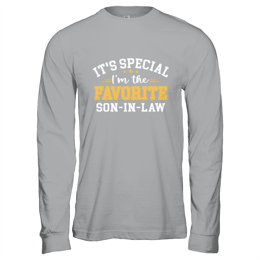 It's Official I'm The Favorite Son In From Law Mother-In-Law Shirt & Hoodie | teecentury