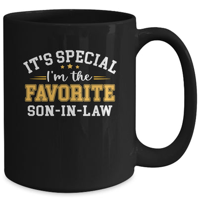It's Official I'm The Favorite Son In From Law Mother-In-Law Mug | teecentury