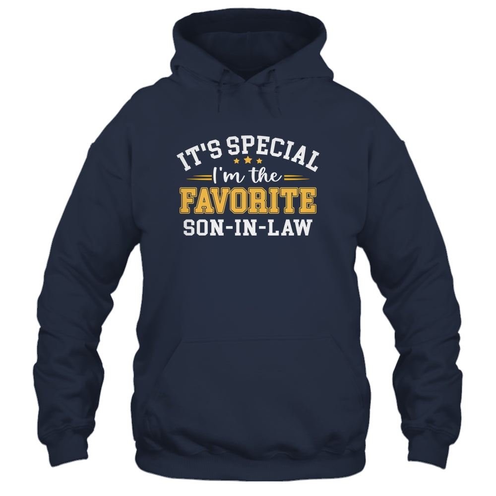 It's Official I'm The Favorite Son In From Law Mother-In-Law Shirt & Hoodie | teecentury