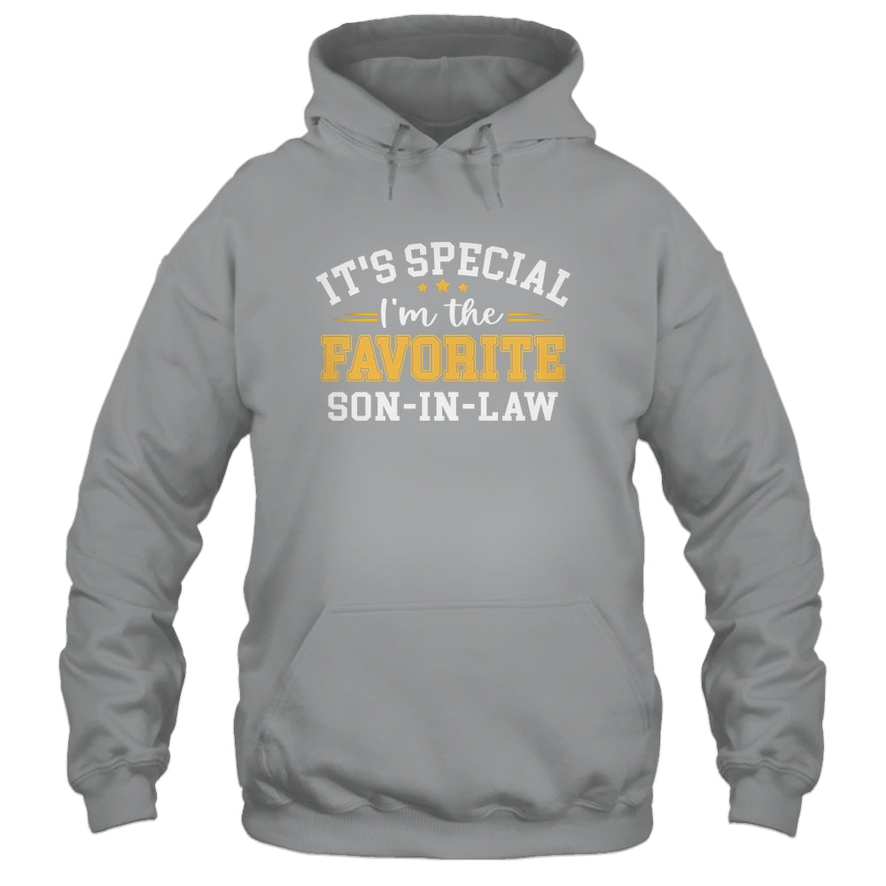 It's Official I'm The Favorite Son In From Law Mother-In-Law Shirt & Hoodie | teecentury