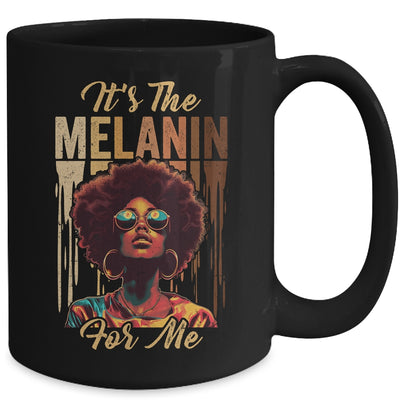 It's The Melanin For Me Melanated Black History Month Mug | teecentury