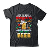 It's The Most Wonderful Time For A Beer Christmas Men Xmas Shirt & Sweatshirt | teecentury