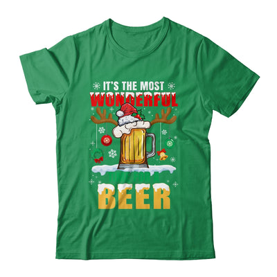 It's The Most Wonderful Time For A Beer Christmas Men Xmas Shirt & Sweatshirt | teecentury