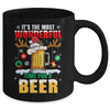 It's The Most Wonderful Time For A Beer Christmas Men Xmas Mug | teecentury