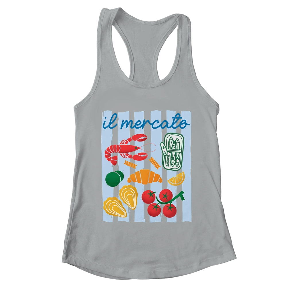 Italian Market Sardines Tinned Fish Coast Tomato Girl Summer Shirt & Tank Top | teecentury