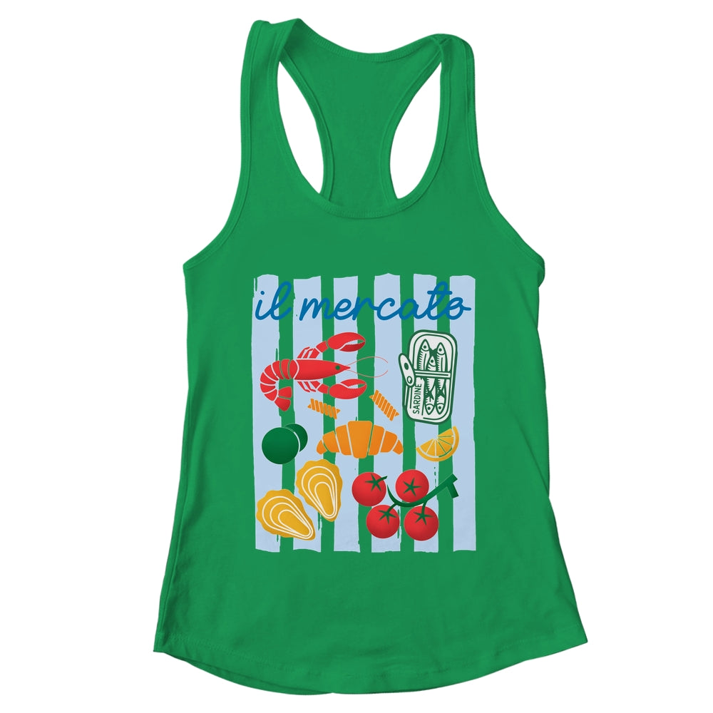 Italian Market Sardines Tinned Fish Coast Tomato Girl Summer Shirt & Tank Top | teecentury