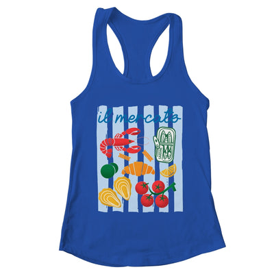 Italian Market Sardines Tinned Fish Coast Tomato Girl Summer Shirt & Tank Top | teecentury