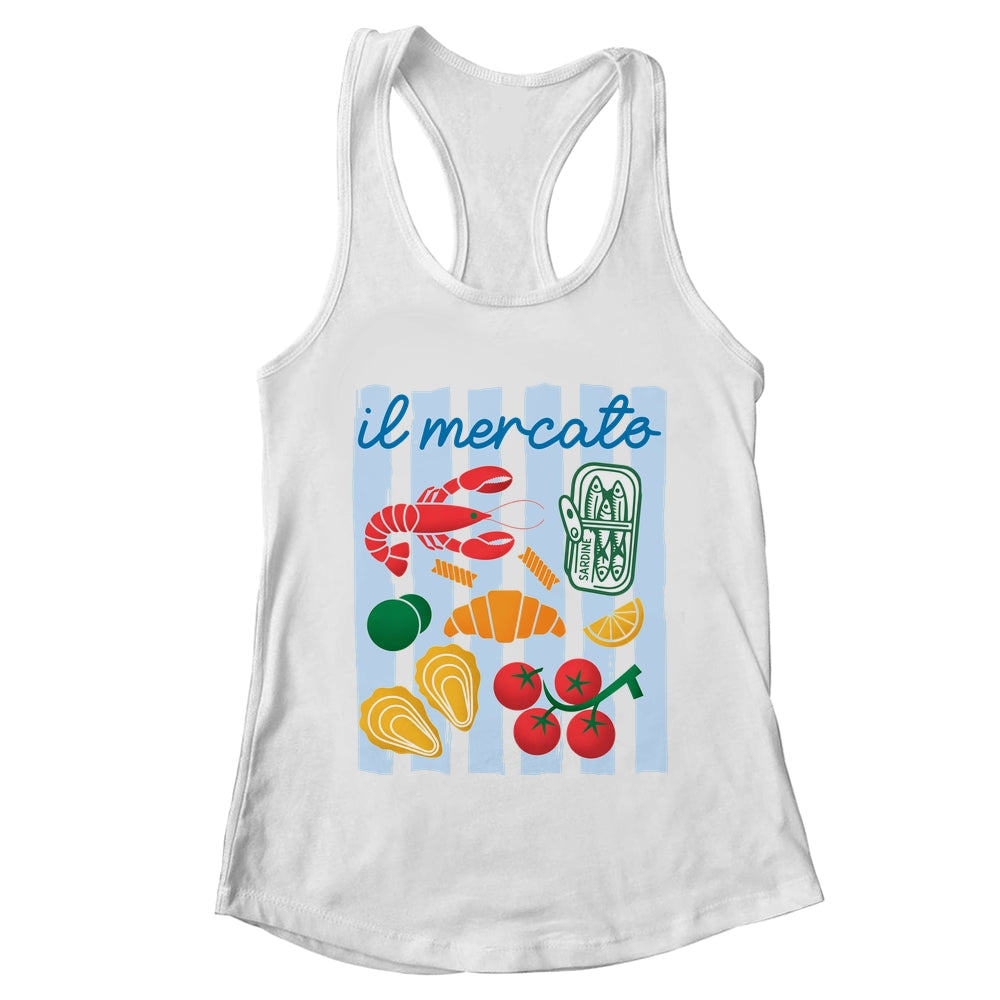 Italian Market Sardines Tinned Fish Coast Tomato Girl Summer Shirt & Tank Top | teecentury