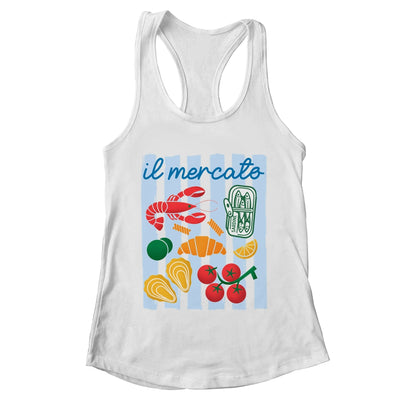 Italian Market Sardines Tinned Fish Coast Tomato Girl Summer Shirt & Tank Top | teecentury