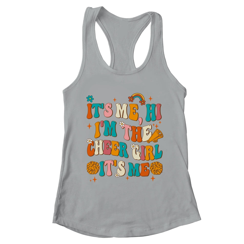 Its Me Hi I'm The Cheer Girl Teens Cheerleading Cheer Squad Shirt & Tank Top | teecentury
